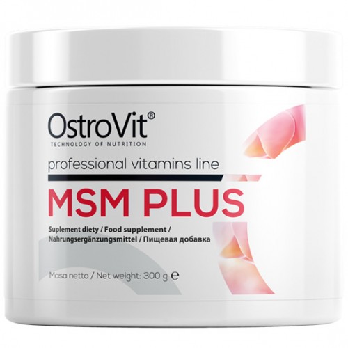 Препарат для суглобів і зв'язок OstroVit MSM Plus, 300 грам
