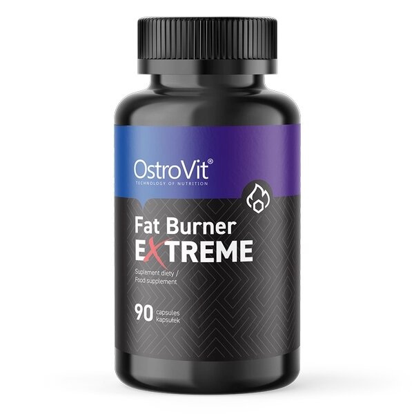 Жироспалювач OstroVit Fat Burner Extreme, 90 капсул