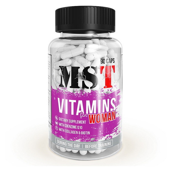 Вітаміни та мінерали MST Nutrition Vitamin for Women, 90 капсул