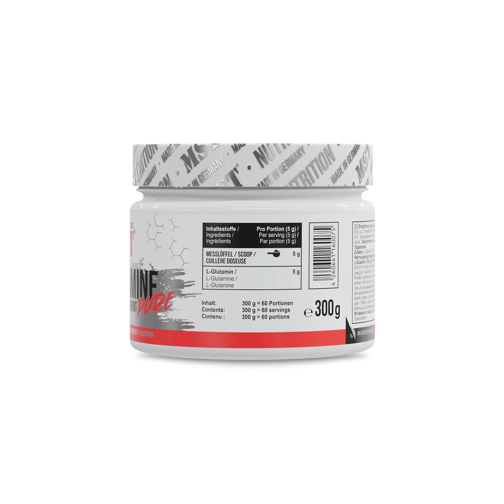 Глютамін MST Nutrition Glutamine Pure, 300 грам. Фото 2