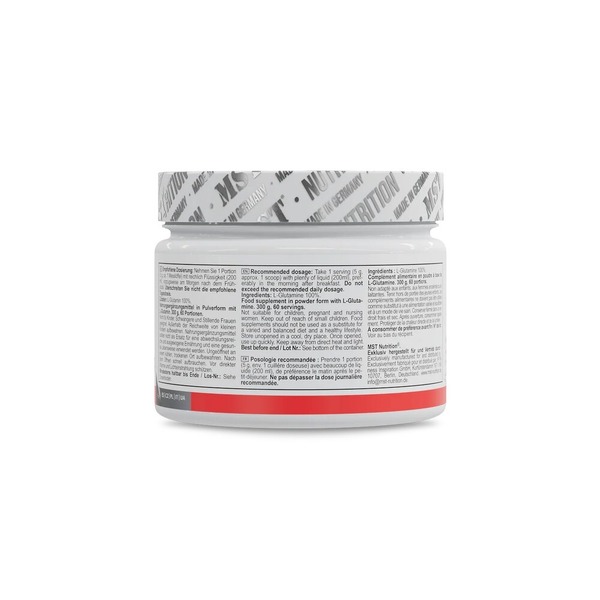 Глютамін MST Nutrition Glutamine Pure, 300 грам. Фото 3