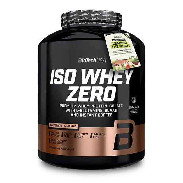 Сироватковий ізолят BioTech Iso Whey Zero, 1.8 кг. Фото 2