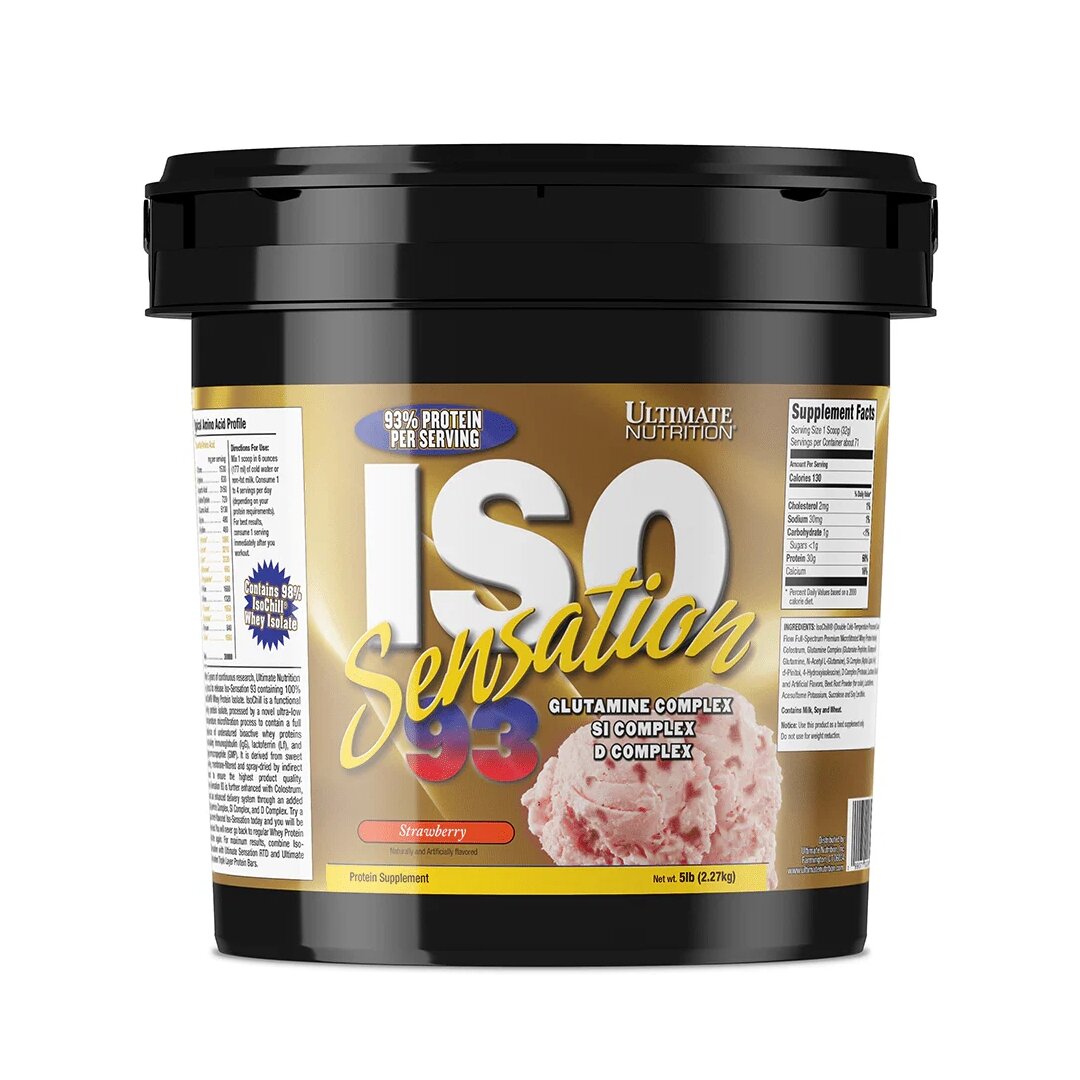 Протеїн Ultimate Nutrition Iso Sensation, 2.27 кг. Фото 3