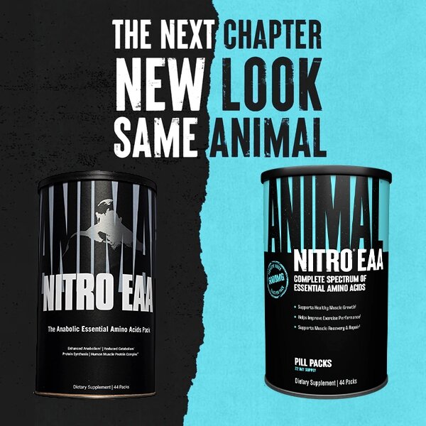Амінокислота Universal Nutrition Animal Nitro, 44 пакетиків. Фото 9
