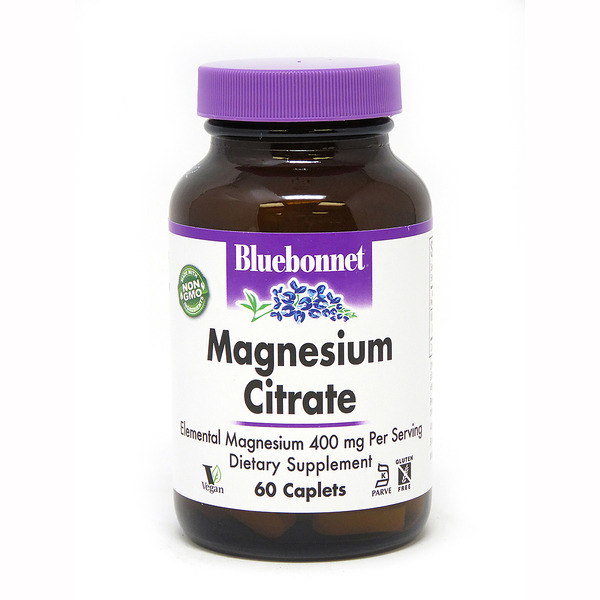 Витамины и минералы Bluebonnet Nutrition Magnesium Citrate, 60 капсул