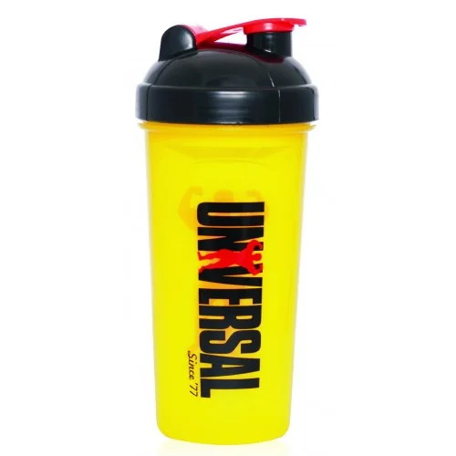 Шейкер Universal Nutrition Shaker 700 мл, Yelow/Black/Red