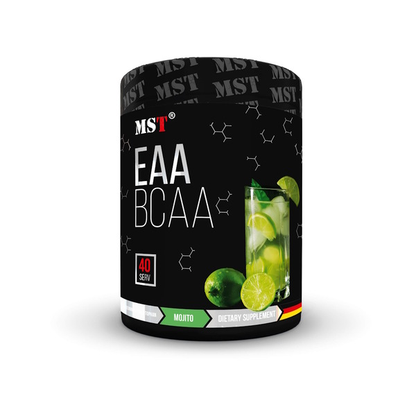 Аминокислота MST Nutrition BCAA EAA Zero, 520 грамм. Фото 3