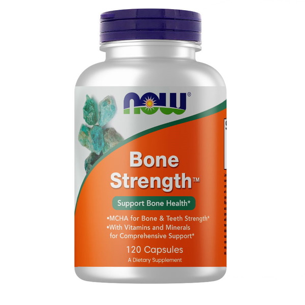 Вітаміни та мінерали NOW Bone Strength, 120 капсул