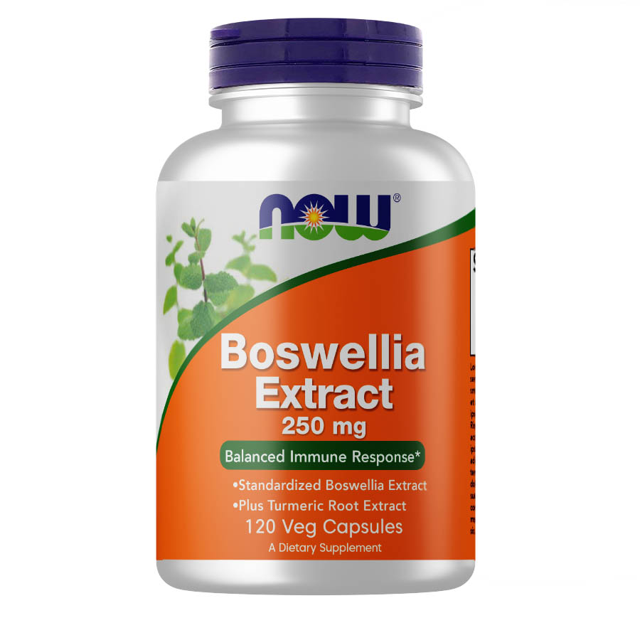 Натуральна добавка NOW Boswellia Extract 250 mg, 120 вегакапсул