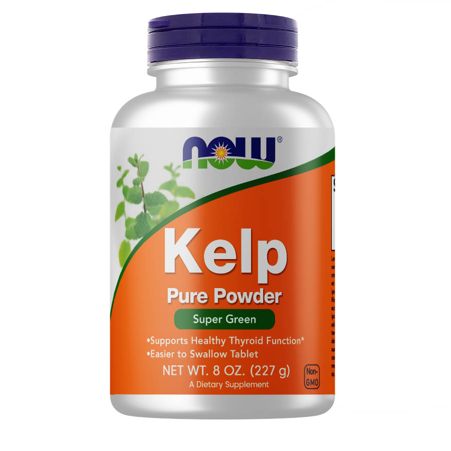 Вітаміни та мінерали NOW Kelp Powder, 227 грам