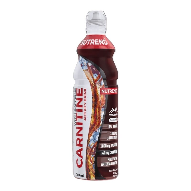 Напій з карнітином та кофеїном Nutrend Carnitine Activity Drink with Caffeine, 750 мл. Фото 5