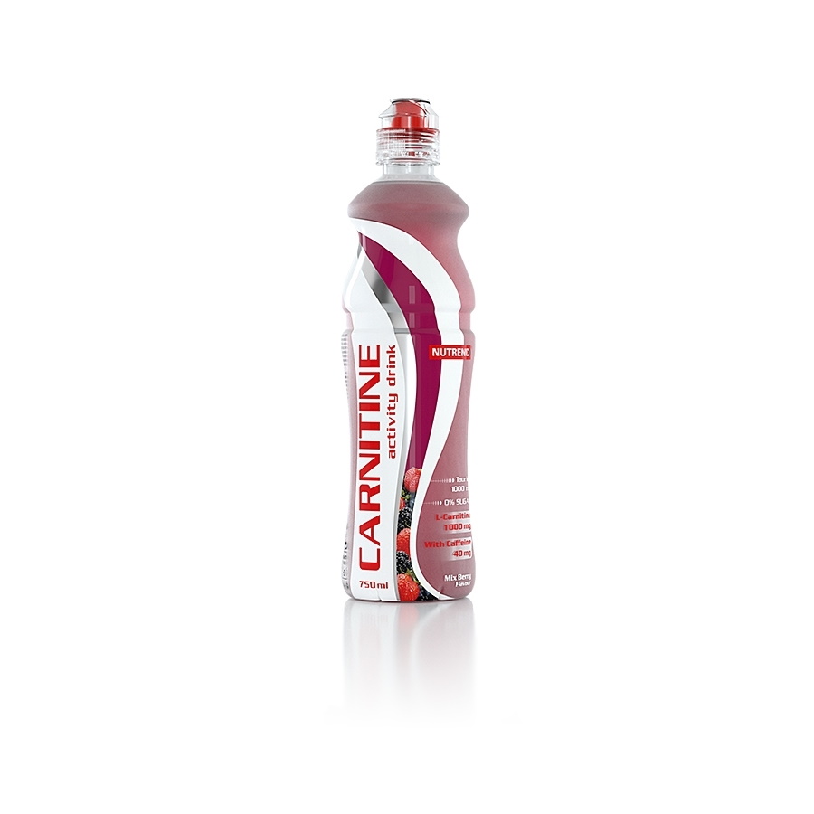 Напій з карнітином та кофеїном Nutrend Carnitine Activity Drink with Caffeine, 750 мл. Фото 3