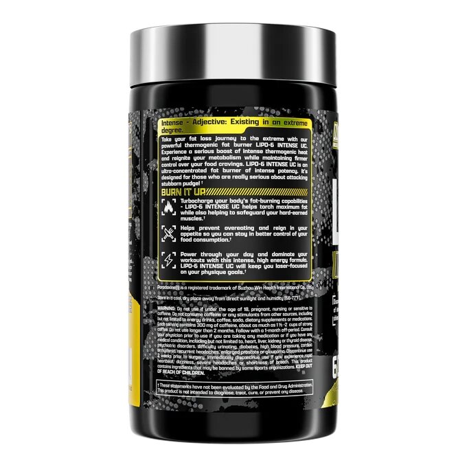Жироспалювач Nutrex Research Lipo-6 Black Intense Ultra Concentrate, 60 капсул. Фото 2