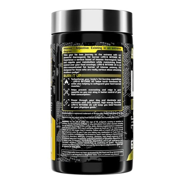 Жироспалювач Nutrex Research Lipo-6 Black Intense Ultra Concentrate, 60 капсул. Фото 2