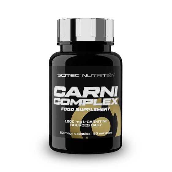 Жироспалювач Scitec Nutrition Carni Complex, 60 капсул