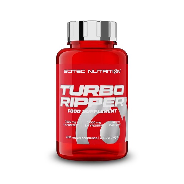 Жироспалювач Scitec Nutrition Turbo Ripper, 100 капсул