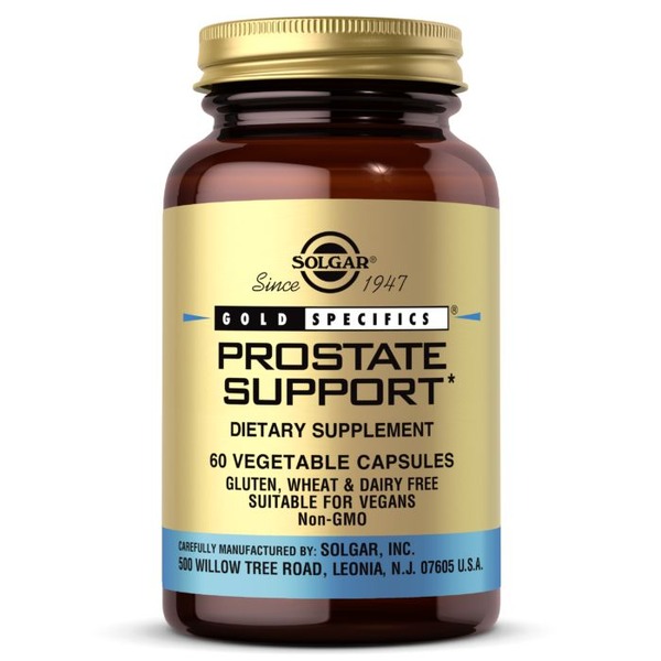 Натуральна добавка Solgar Gold Specifics Prostate Support, 60 вегакапсул
