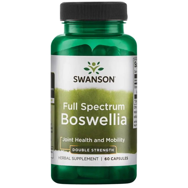 Натуральна добавка Swanson Boswellia 800 mg Full Spectrum, 60 капсул