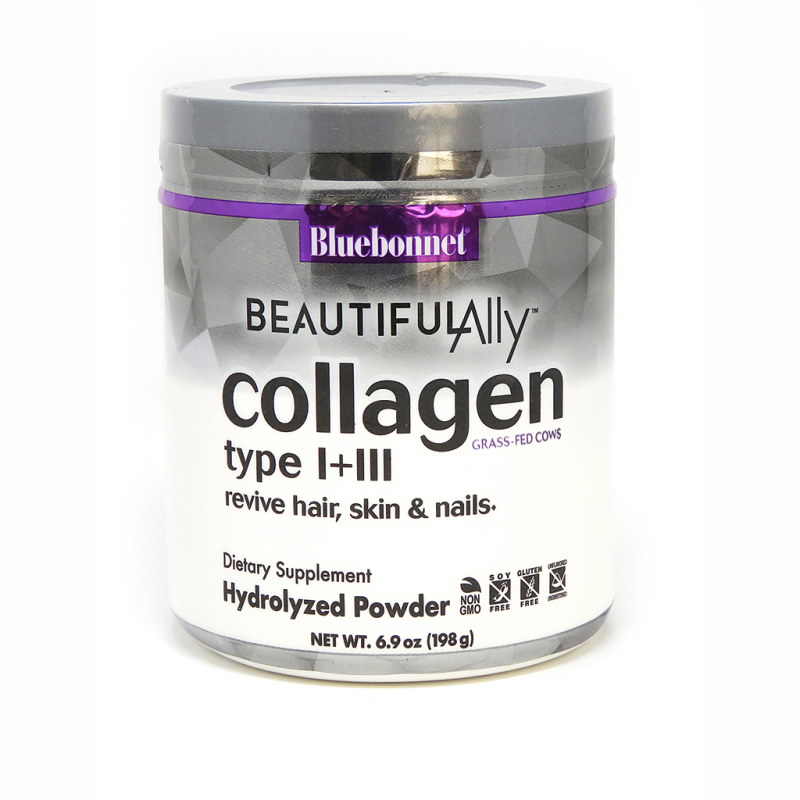 Препарат для суглобів і зв'язок Bluebonnet Nutrition Beautiful Ally Collagen Type I + III, 198 грам