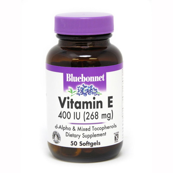 Вітаміни та мінерали Bluebonnet Nutrition Natural Vitamin E 400 IU, 50 капсул