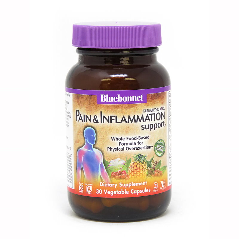 Натуральна добавка Bluebonnet Nutrition Targeted Choice Pain and Inflammation Support, 30 вегакапсул