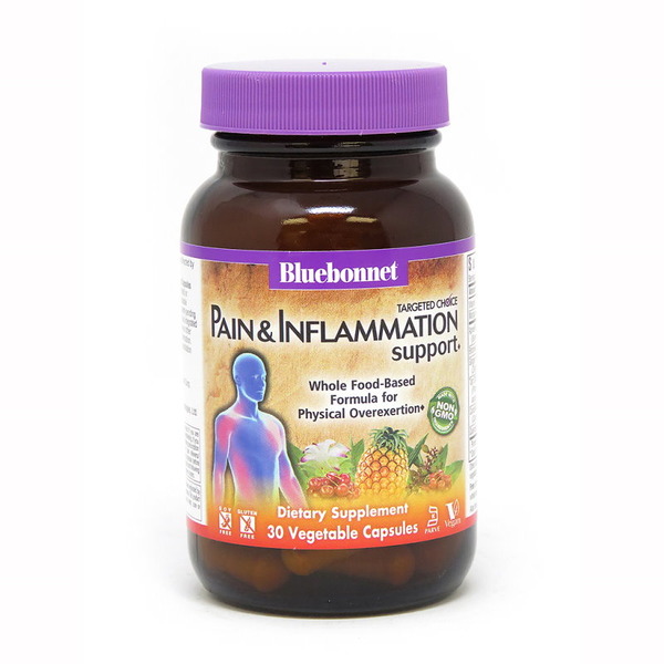 Натуральна добавка Bluebonnet Nutrition Targeted Choice Pain and Inflammation Support, 30 вегакапсул