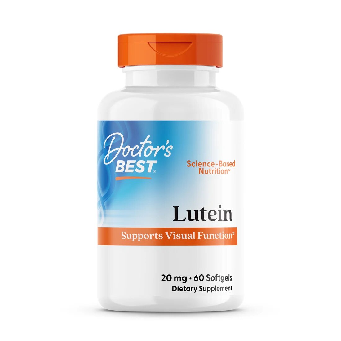 Натуральная добавка Doctor's Best Lutein with FloraGlo, 60 вегакапсул