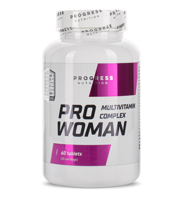 Вітаміни та мінерали Progress Nutrition Pro Woman, 60 таблеток