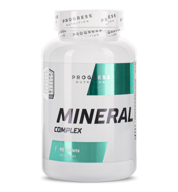 Вітаміни та мінерали Progress Nutrition Mineral Complex, 90 таблеток