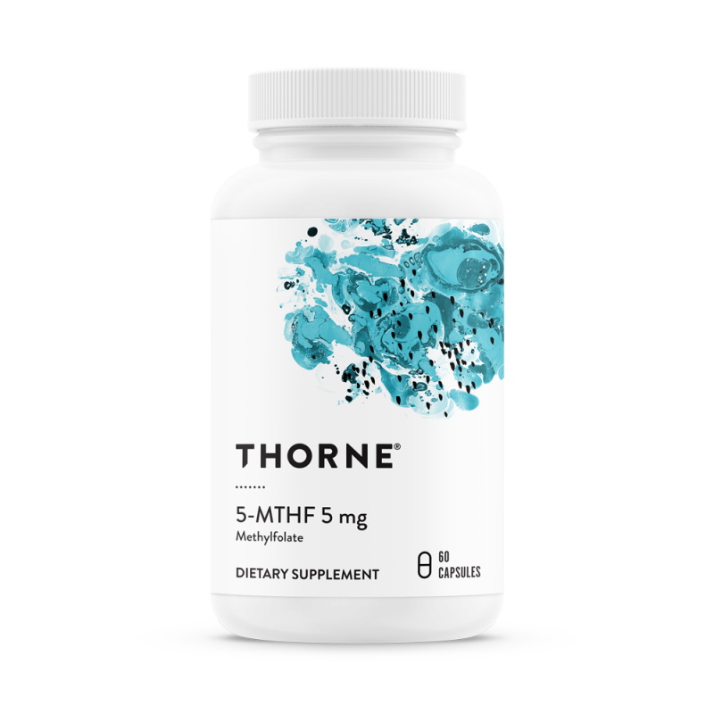 Вітаміни та мінерали Thorne 5-MTHF 5 mg, 60 капсул