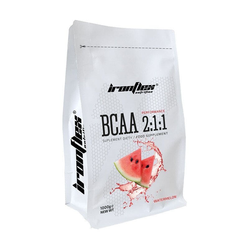 Амінокислота BCAA IronFlex BCAA 2-1-1 Performance, 1000 грам. Фото 4