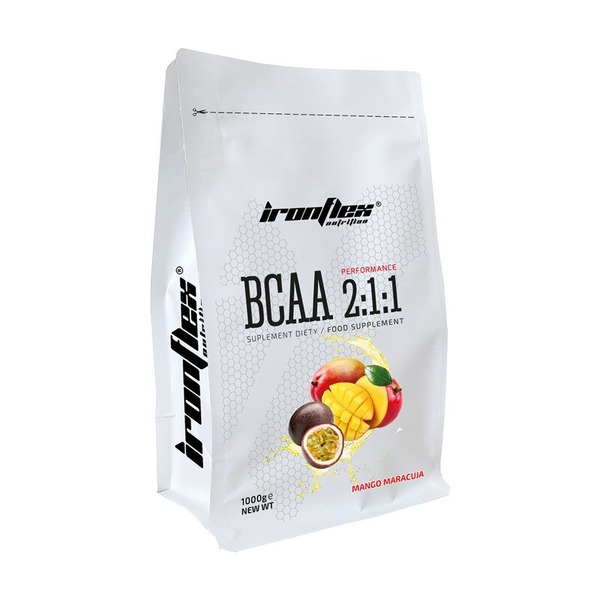 Амінокислота BCAA IronFlex BCAA 2-1-1 Performance, 1000 грам. Фото 2