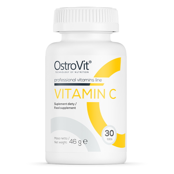 Витамины и минералы OstroVit Vitamin C, 30 таблеток
