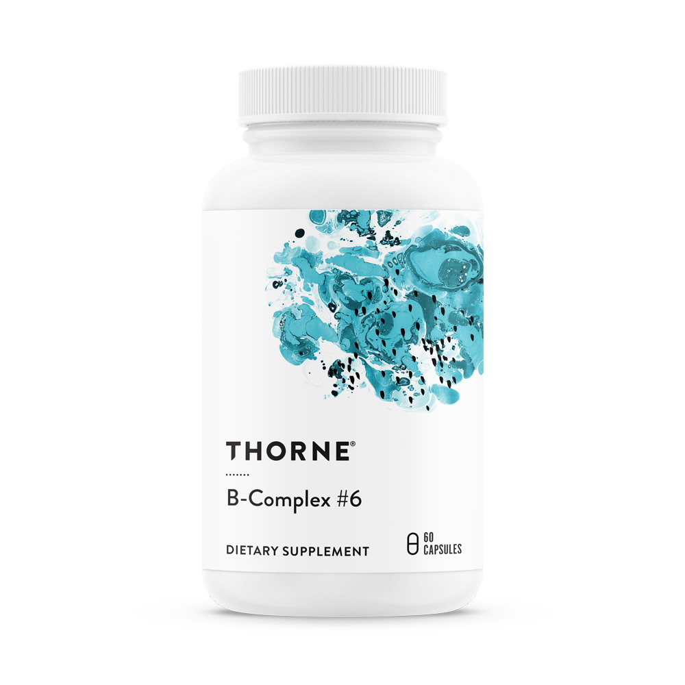 Вітаміни та мінерали Thorne B-Complex #6, 60 капсул