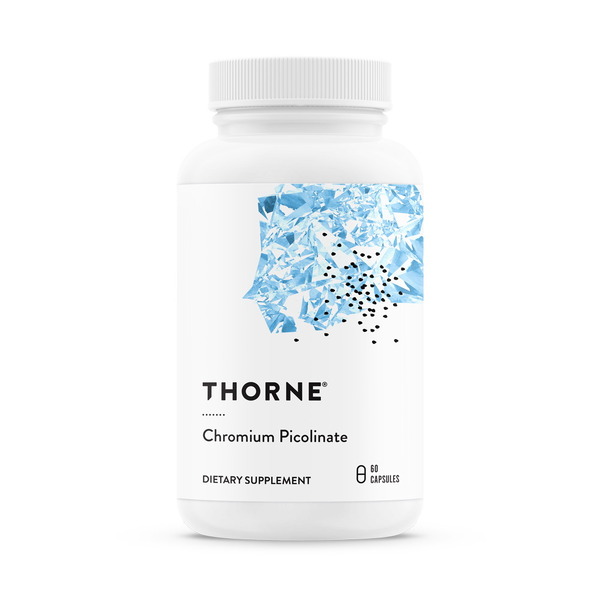 Вітаміни та мінерали Thorne Chromium Picolinate, 60 капсул
