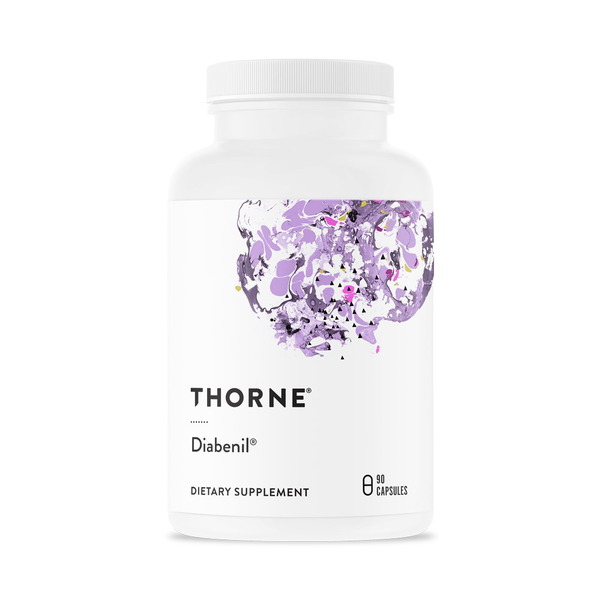Натуральная добавка Thorne Diabenil, 90 капсул
