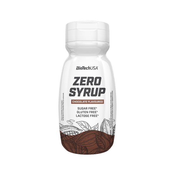 Замінник харчування BioTech Zero Syrup, 320 мл - Шоколад
