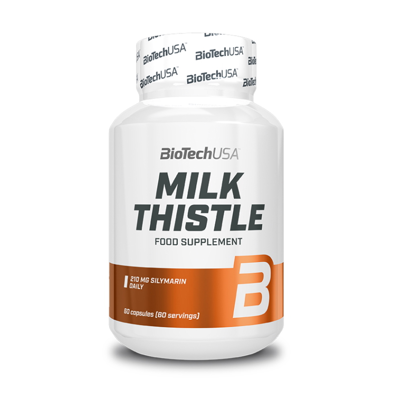 Натуральна добавка BioTech Milk Thistle, 60 капсул