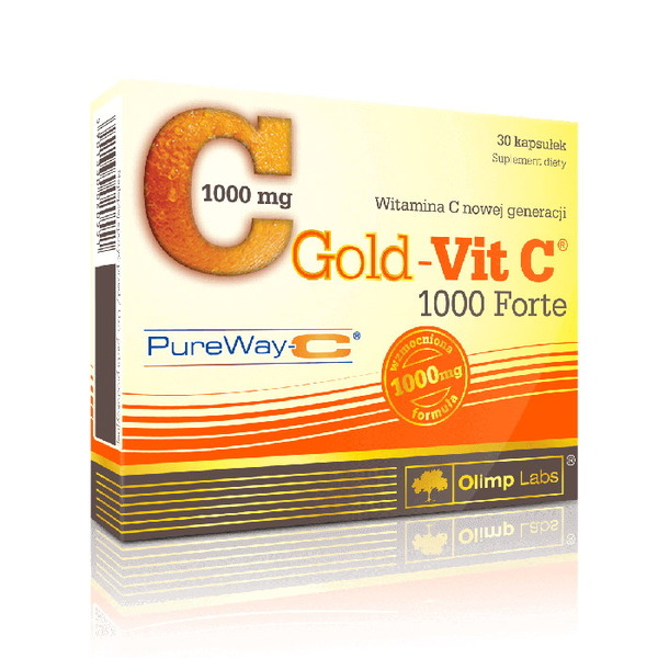 Витамины и минералы Olimp Sport Nutrition Gold-Vit C 1000 Forte, 30 капсул