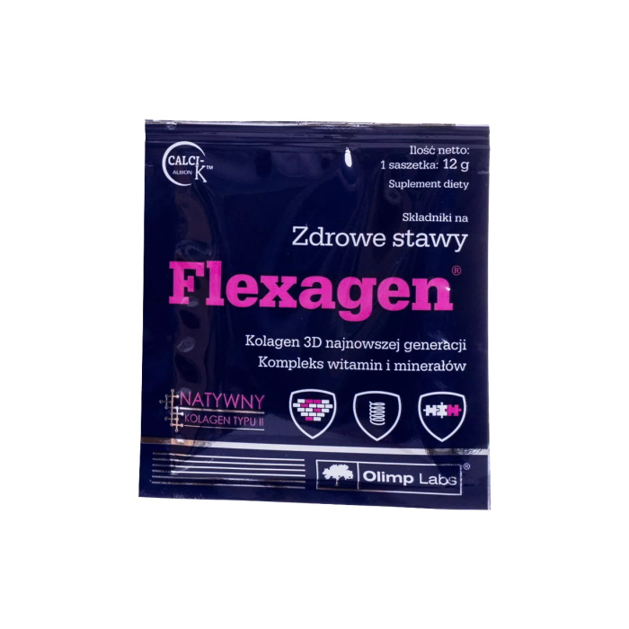 Препарат для суглобів і зв'язок Olimp Sport Nutrition Flexagen, 30 пакетиків. Фото 2