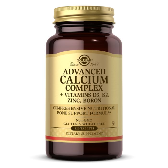 Вітаміни та мінерали Solgar Advanced Calcium Complex, 120 таблеток
