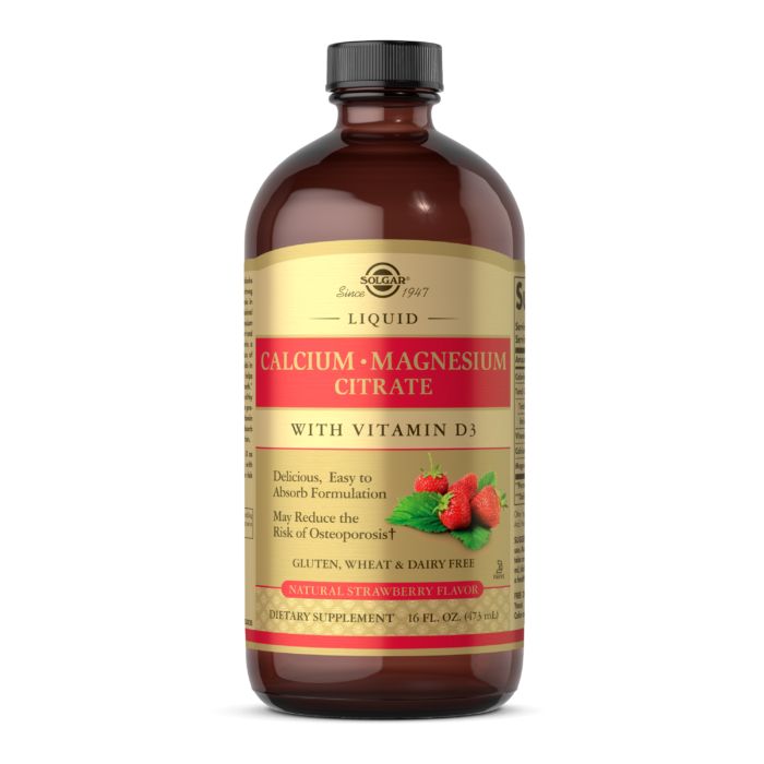Вітаміни та мінерали Solgar Calcium Magnesium Citrate with Vitamin D3 Liquid, 473 мл. Фото 2