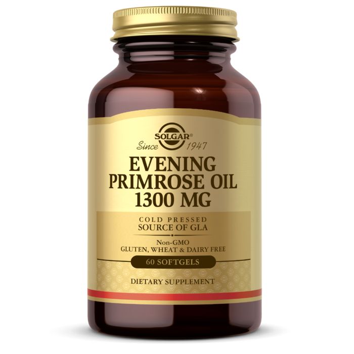 Жирные кислоты Solgar Evening Primrose Oil 1300 mg, 60 капсул