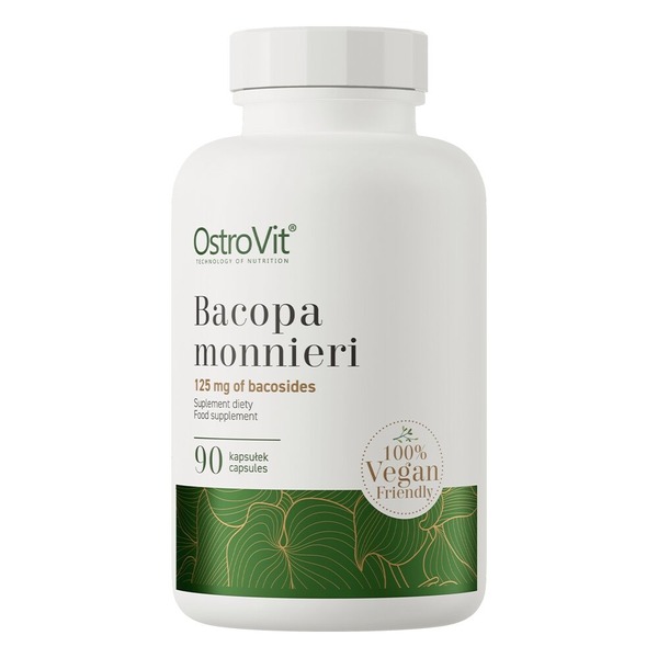 Натуральна добавка OstroVit Vege Bacopa Monnieri, 90 вегакапсул