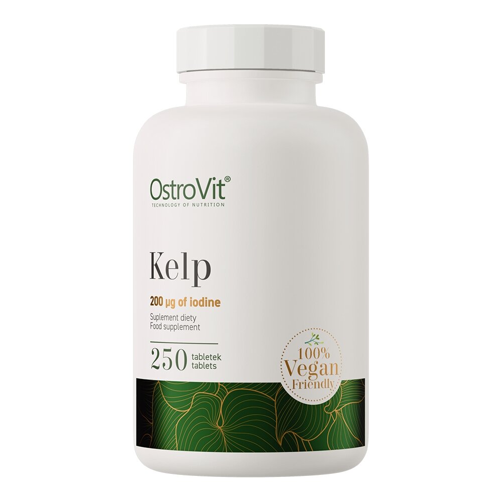 Вітаміни та мінерали OstroVit Vege Kelp, 250 таблеток