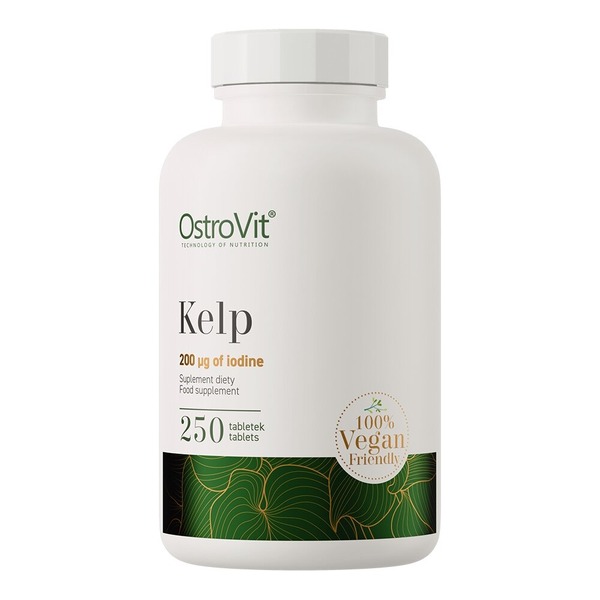 Вітаміни та мінерали OstroVit Vege Kelp, 250 таблеток