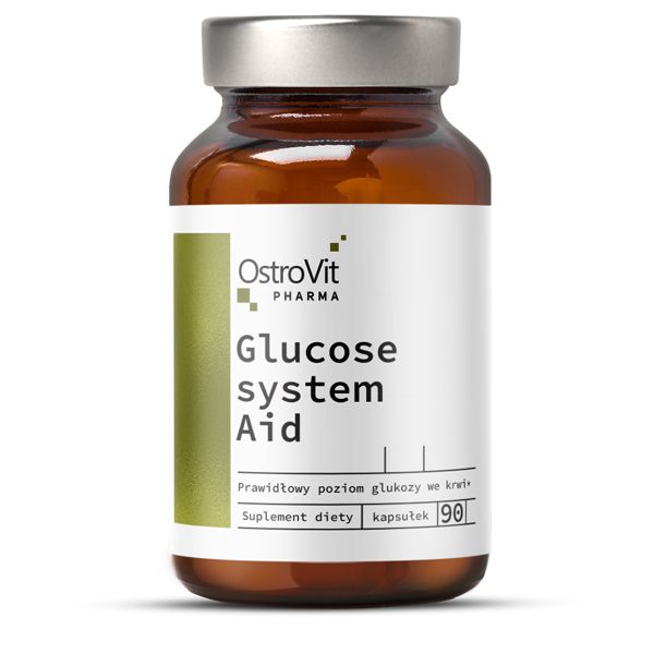 Натуральна добавка OstroVit Queen Fit Glucose System Aid, 90 капсул