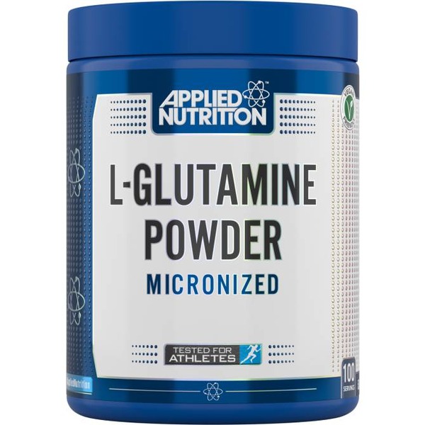 Амінокислота Applied Nutrition L-Glutamine, 500 грам