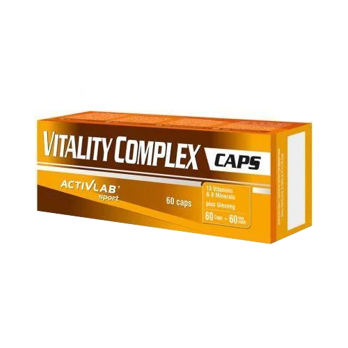 Витамины и минералы ActivLab Vitality Complex, 60 капсул