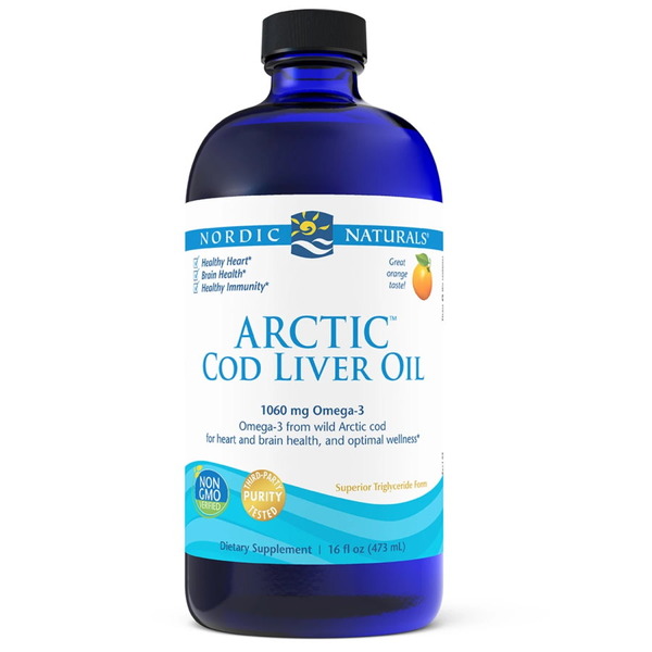 Жирные кислоты Nordic Naturals Arctic Cod Liver Oil, 473 мл